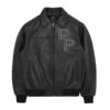 4Batz Stone Pelle Pelle Leather Jacket