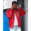 AAP Rocky Pelle Pelle Anniversary Red Jacket