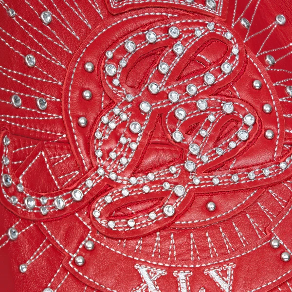 A$AP Rocky Pelle Pelle Anniversary Red Jacket - Image 6