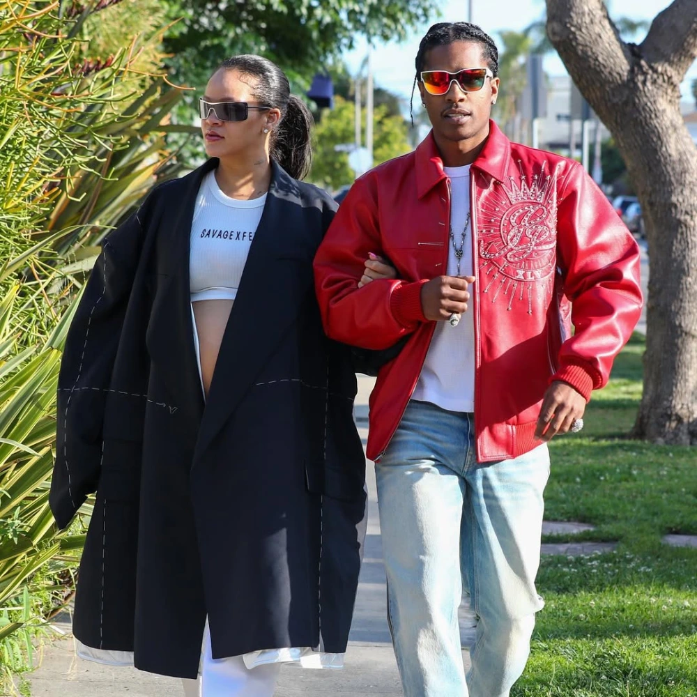 A$AP Rocky Pelle Pelle Anniversary Red Jacket - Image 2