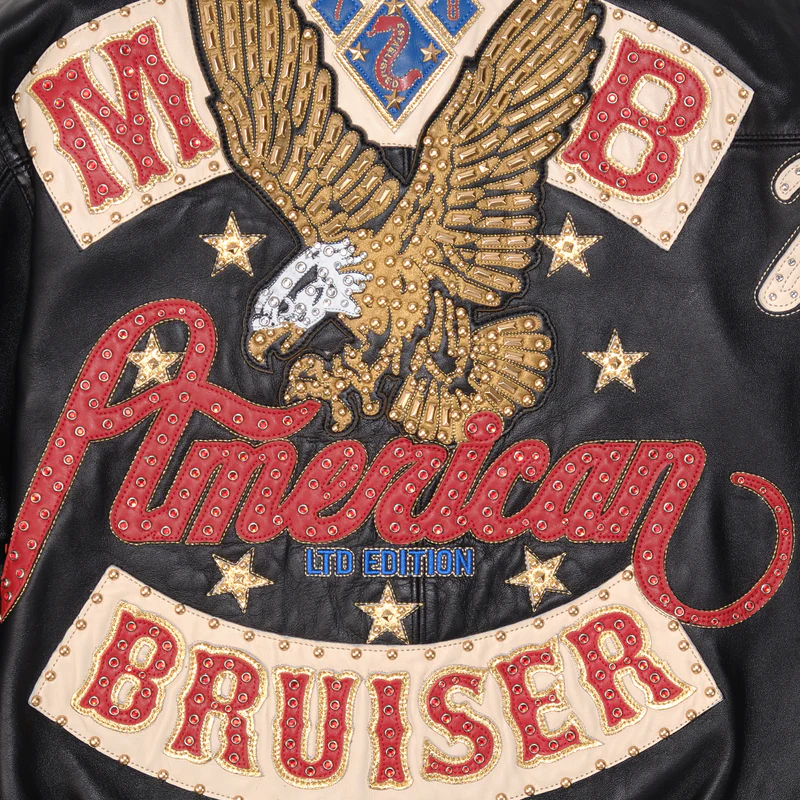 A$AP Rocky American Bruiser Pelle Pelle Jacket - Image 9