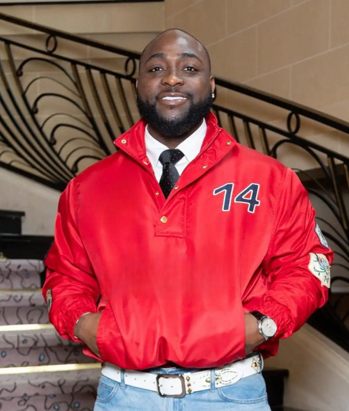 Davido Paris Fashion Week Jacket