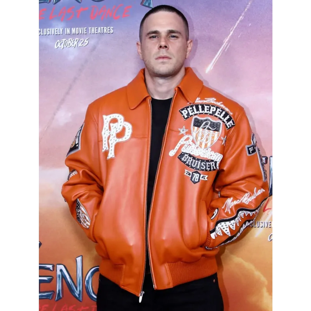 Jared Abrahamson Venom World Premiere Pelle Pelle Jacket