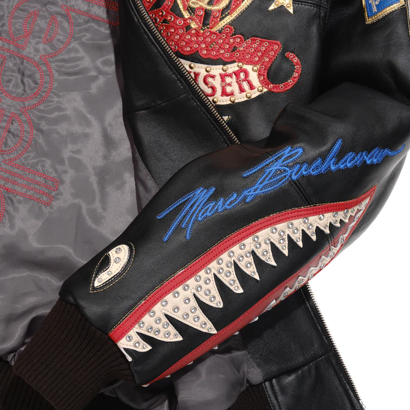 A$AP Rocky American Bruiser Pelle Pelle Jacket - Image 6