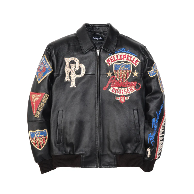A$AP Rocky American Bruiser Pelle Pelle Jacket - Image 3