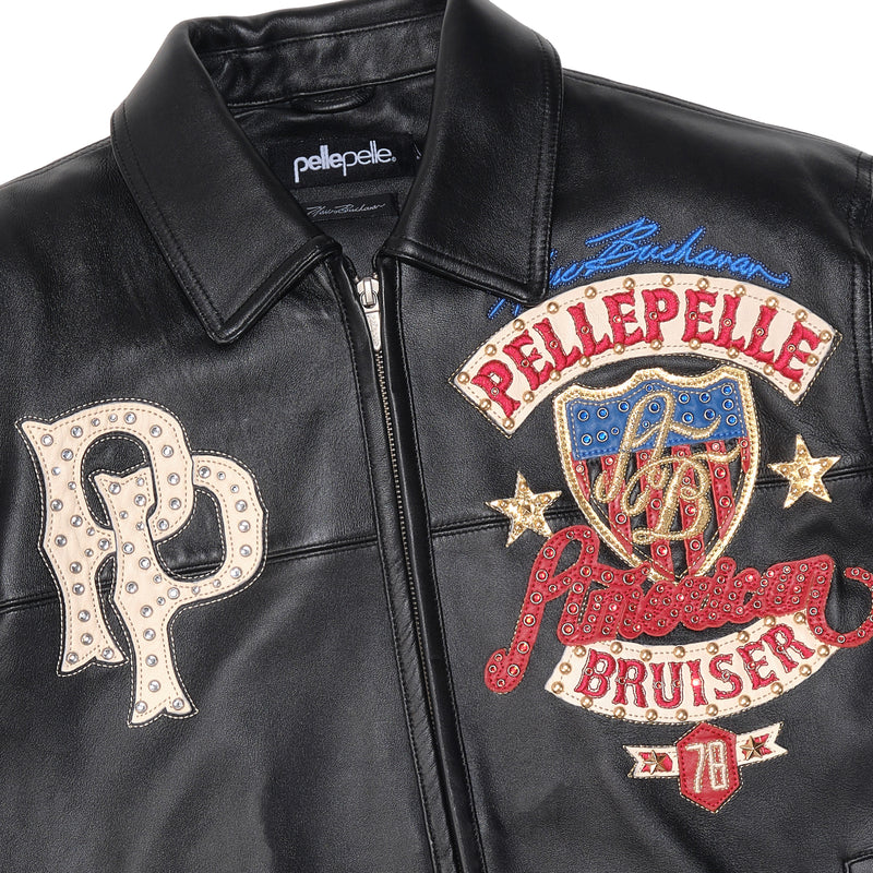 A$AP Rocky American Bruiser Pelle Pelle Jacket - Image 5