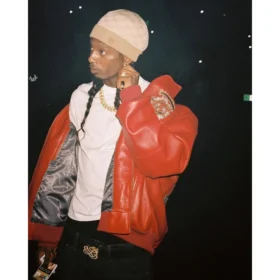 Playboi Carti Vulture Listening Party Pelle Pelle Jacket