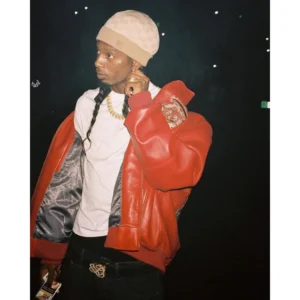 Playboi Carti Vulture Listening Party Pelle Pelle Jacket