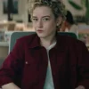 The Royal Hotel 2023 Julia Garner Red Jacket 510x600 1