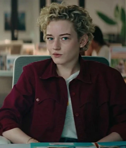 The Royal Hotel Julia Garner Red Jacket