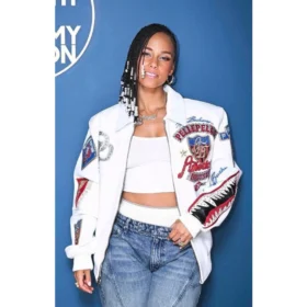 The Tonight Show Alicia Keys Pelle Pelle Jacket