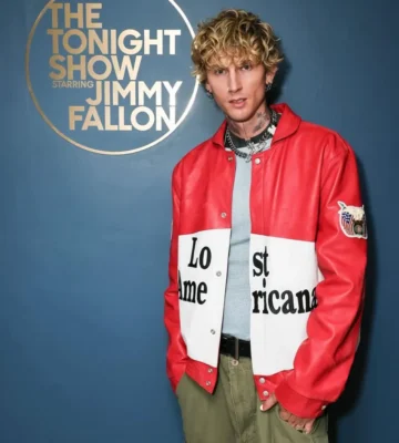 mgk lost americana jacket from the tonight show