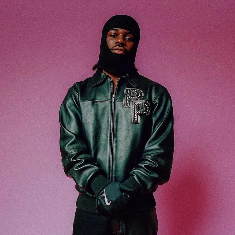 4Batz Stone Black Pelle Pelle Leather Jacket - Image 2