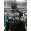 super bowl champion eagles black jacket