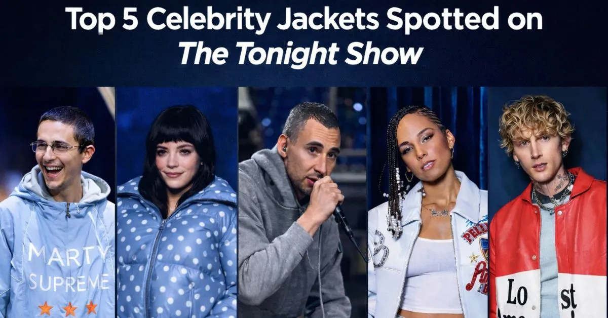 Top 5 Celebrity Jackets Spotted on The Tonight Show