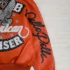 vintage pelle pelle american bruiser jacket back sleeve patch work