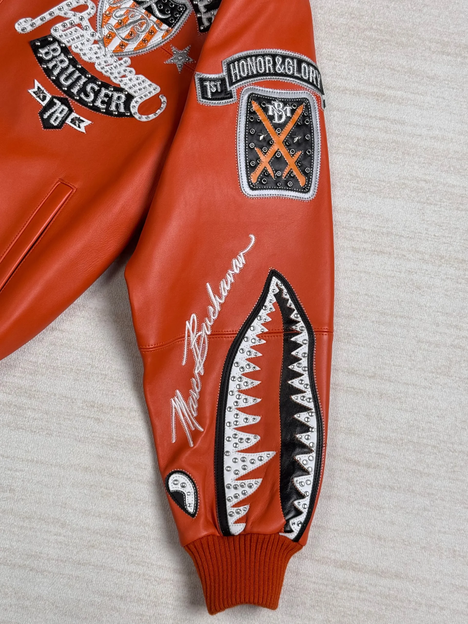 Jared Abrahamson Venom World Premiere Pelle Pelle Jacket - Image 11