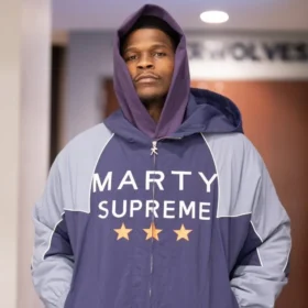 Marty Supreme Anthony Edwards Jacket