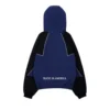 marty supreme blue black hooded jacket back