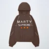 marty supreme brown jacket 1