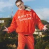 marty supreme orange jacket