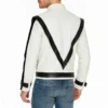 mj white triller jacket