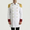 one piece admiral coat​ white
