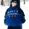 patti lupone marty supreme jacket