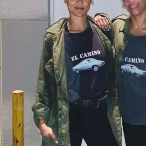 reacher frances neagley green cotton jacket