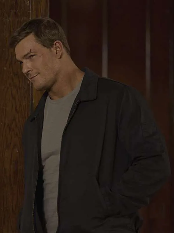 Reacher S01 Jack Reacher Black Cotton Jacket - Image 2