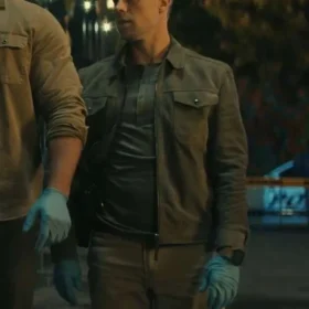 Reacher S02 David O’Donnell Grey Cotton Jacket