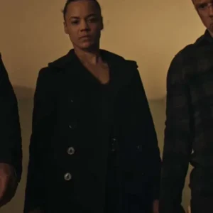 reacher s02 frances neagley black coat