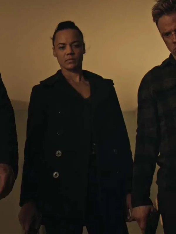 reacher s02 frances neagley black coat