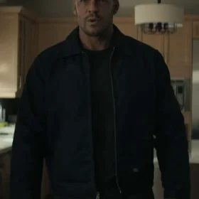 Reacher S02 Jack Reacher Black Cotton Jacket