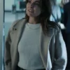 reacher s02 karla dixon beige trench coat