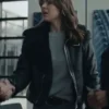 reacher s02 karla dixon black leather jacket