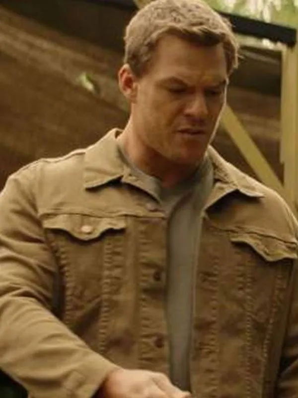 Reacher S01 Jack Reacher Brown Cotton Jacket - Image 2