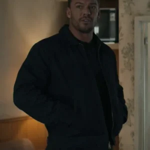 reacher series s02 jack reacher black cotton jacket