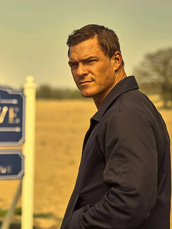 reacher series season 1 jack reacher black cotton jacket