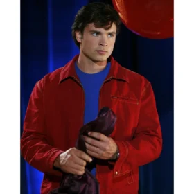 Smallville Clark Kent Red Cotton Jacket