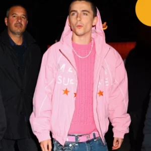 Marty Supreme Timothee Chalamet Pink Jacket
