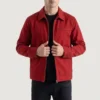 tom welling smallville red cotton jacket