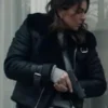 tv series reacher s02 karla dixon black leather jacket