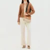 cafe racer womens brown moto jacket