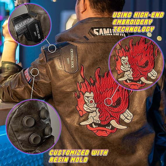Cyberpunk 2077 Samurai Bomber Jacket - Image 6
