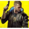 cyberpunk bomber leather jacket