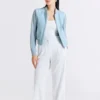 light blue womens bomber jacket