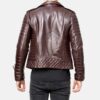 mens brown biker leather Jacket