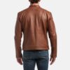 mens tan motorcycle jacket