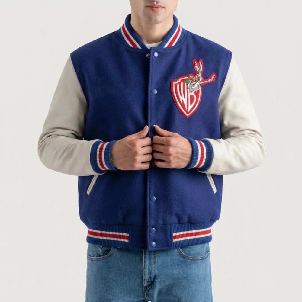 Michael Jackson WB Bugs Bunny Letterman Jacket